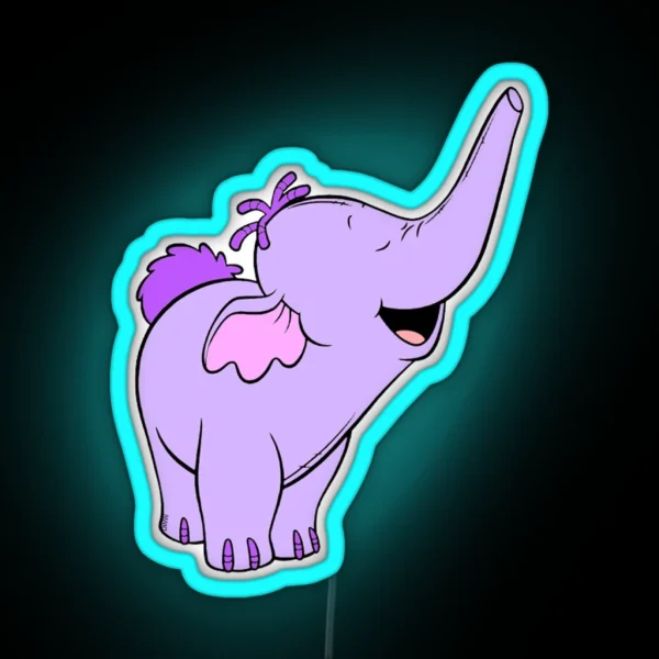 Heffalump Led RGB Neon Sign