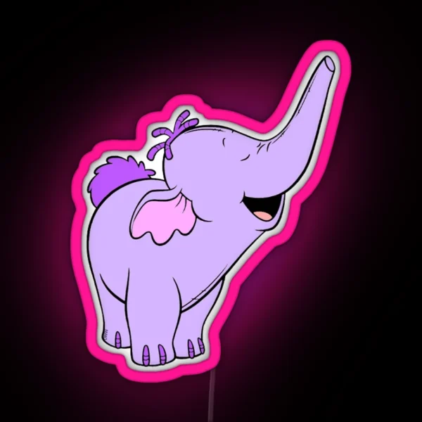 Heffalump Led RGB Neon Sign