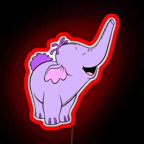 Heffalump Led RGB Neon Sign