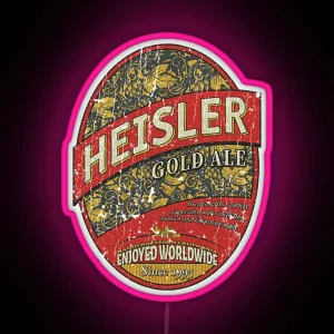 Heisler Gold Ale Beer 1995 RGB Neon Sign