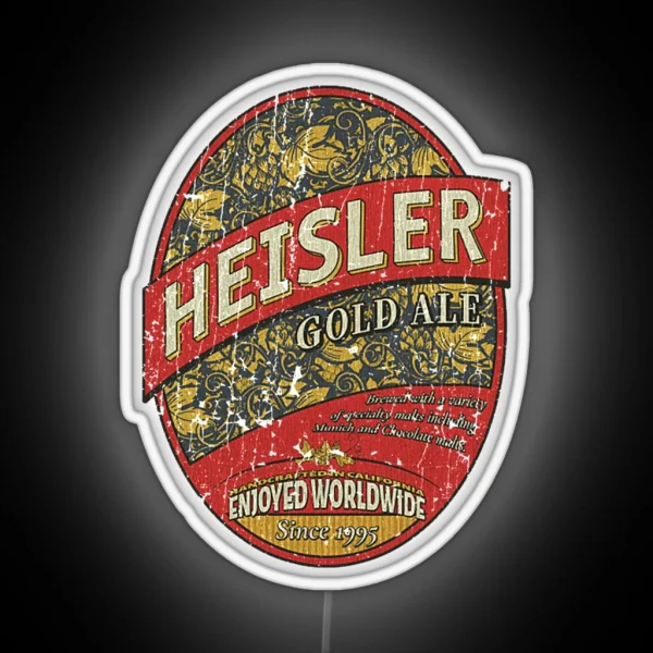 Heisler Gold Ale Beer 1995 RGB Neon Sign