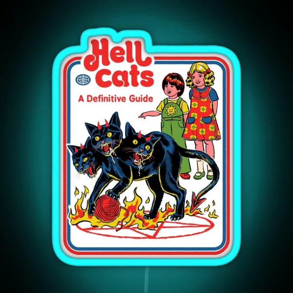 Hell Cats RGB Neon Sign