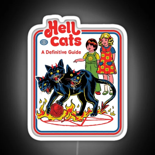 Hell Cats RGB Neon Sign
