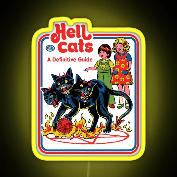 Hell Cats RGB Neon Sign