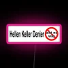 Hellen Keller Quote Inspired Color-Changing RGB Neon Sign Illuminated Display