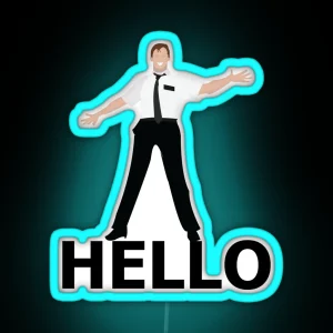 Hello Book Of Mormon RGB Neon Sign