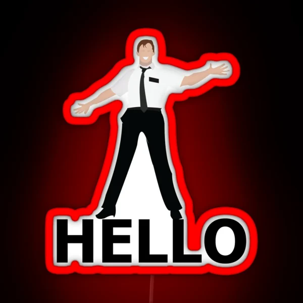 Hello Book Of Mormon RGB Neon Sign