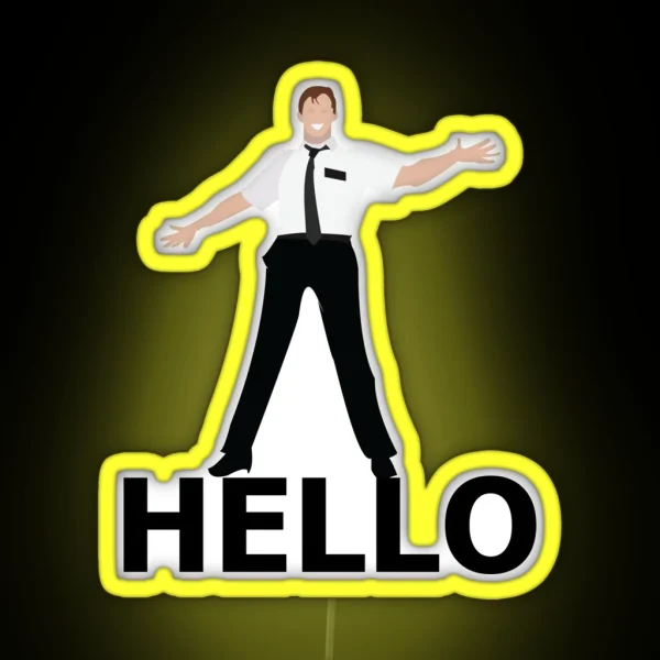Hello Book Of Mormon RGB Neon Sign