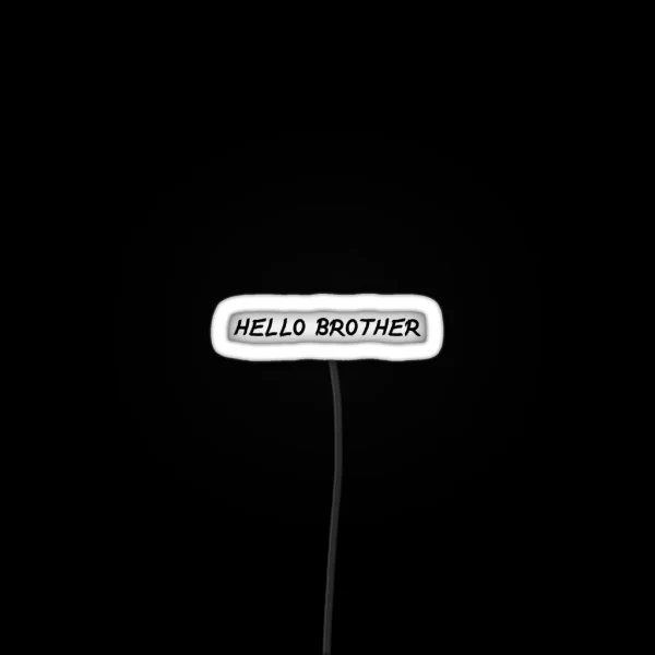 Hello Brother TVD Led RGB Neon Sign