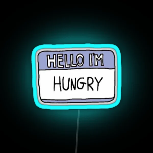 Hello I M Hungry RGB Neon Sign