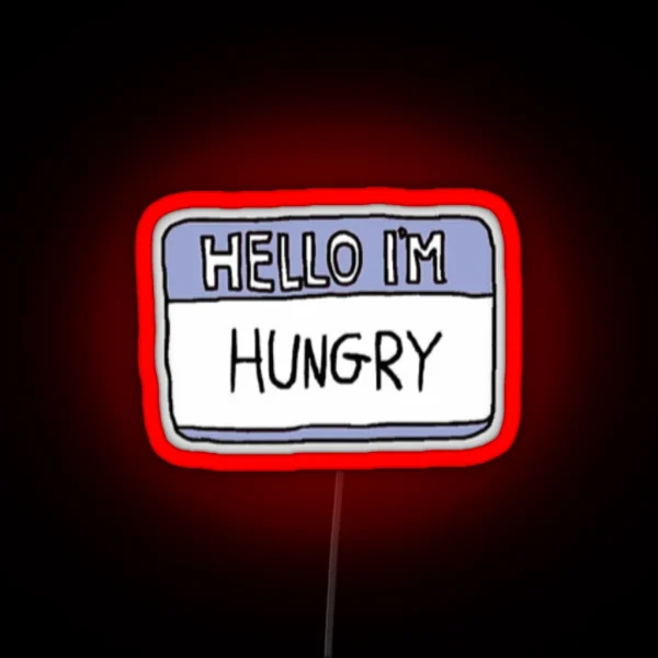 Hello I M Hungry RGB Neon Sign