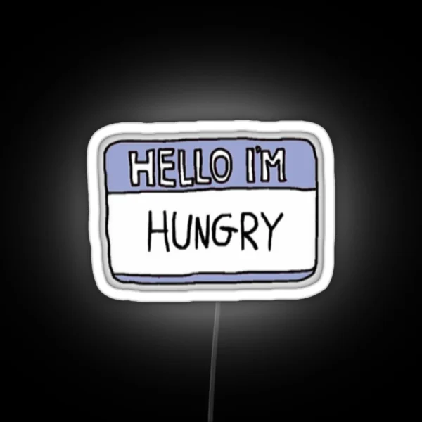 Hello I M Hungry RGB Neon Sign