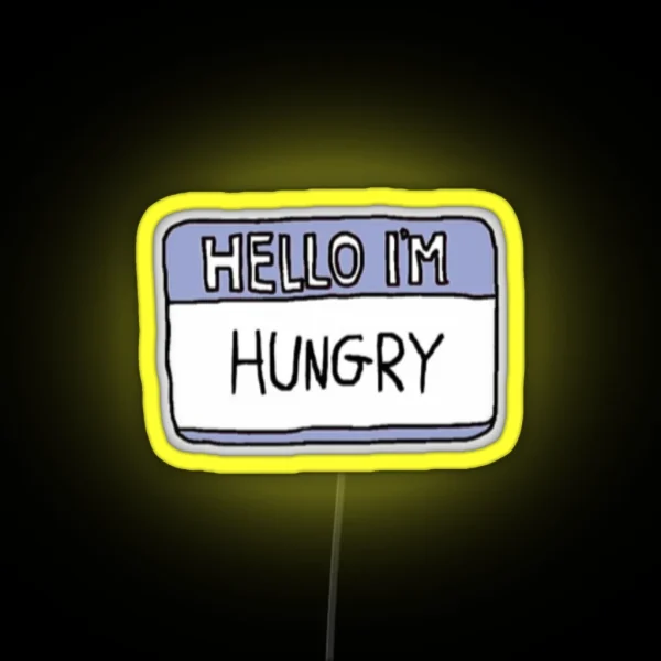 Hello I M Hungry RGB Neon Sign