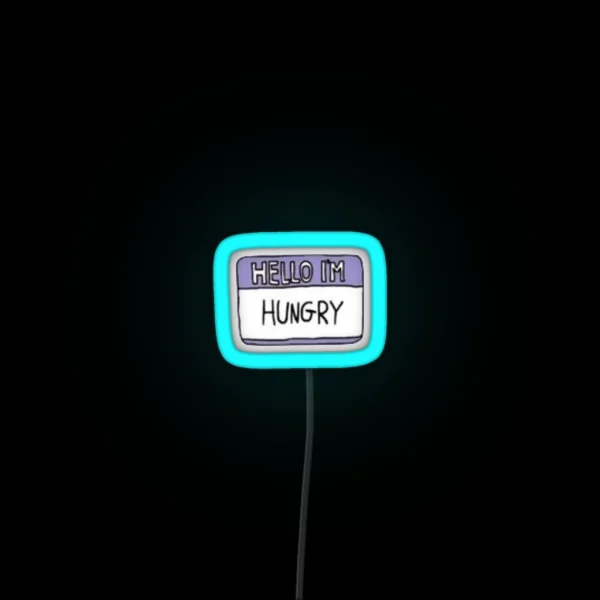 Hello I M Hungry RGB Neon Sign