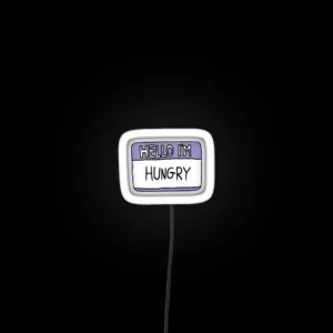 Hello I M Hungry RGB Neon Sign