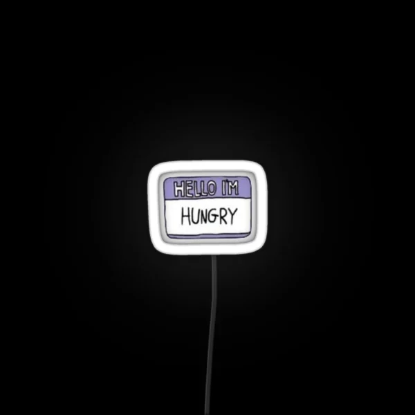 Hello I M Hungry RGB Neon Sign