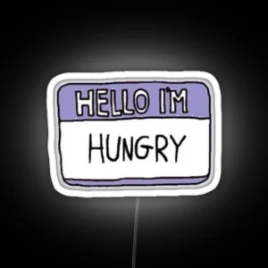 Hello Im Hungry RGB Neon Sign