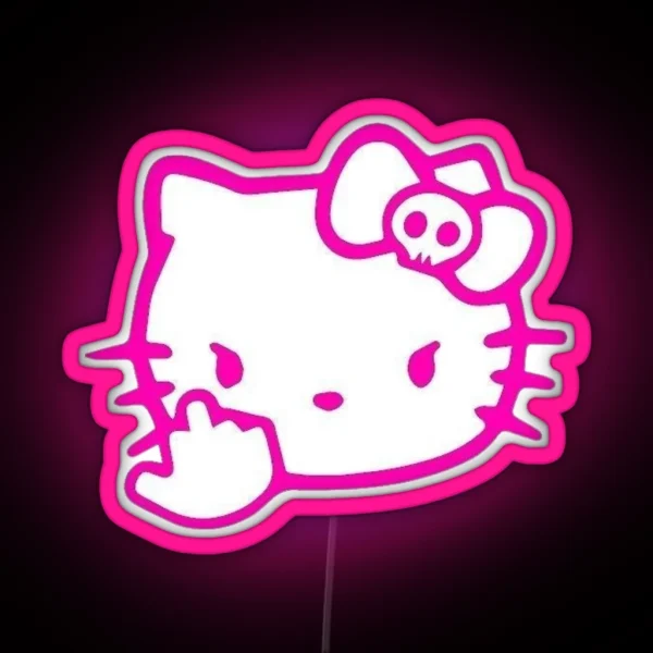 Hello Kitty RGB Neon Sign