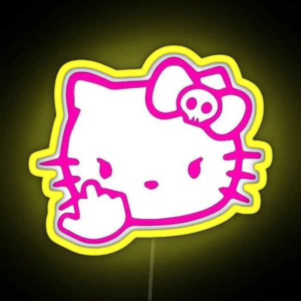 Hello Kitty RGB Neon Sign