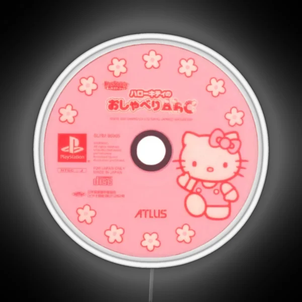 Hello Kitty Vinyl RGB Neon Sign