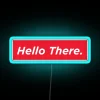 Eye-catching retro-style glow neon sign with vibrant color change options