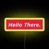 RGB LED neon sign with colorful customizable text display options
