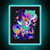 Vibrant summer pop art design featuring Queen Bee Beelzebub