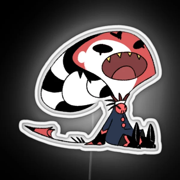 Helluva Boss Screaming Blitzo RGB Neon Sign