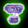 Magical Neon Sign featuring Stolas & Octavia's Grimoire Illuminated Pageantry
