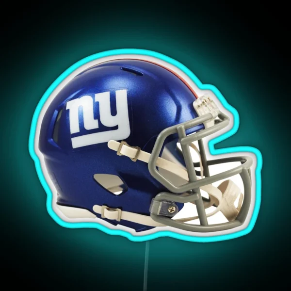 Helmet Giants NY Icon RGB Neon Sign