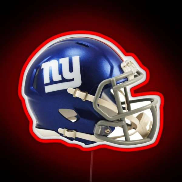 Helmet Giants NY Icon RGB Neon Sign