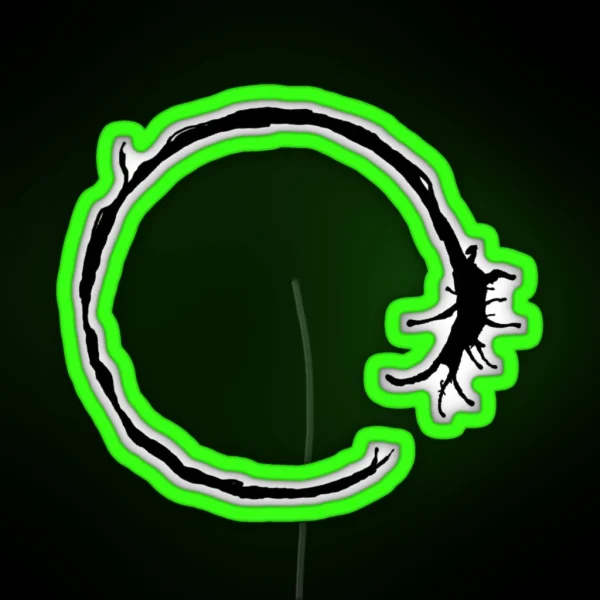 Heptapod B RGB Neon Sign