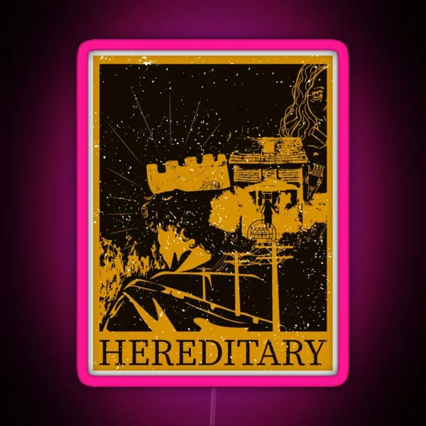 Hereditary RGB Neon Sign