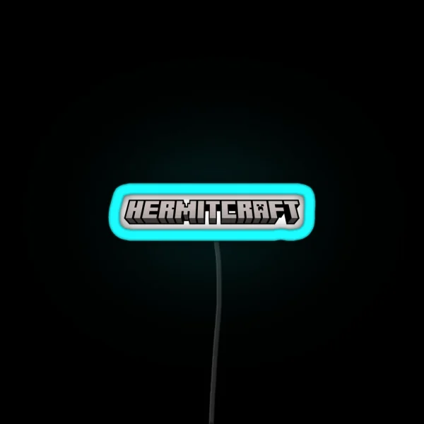 Hermitcraft RGB Neon Sign