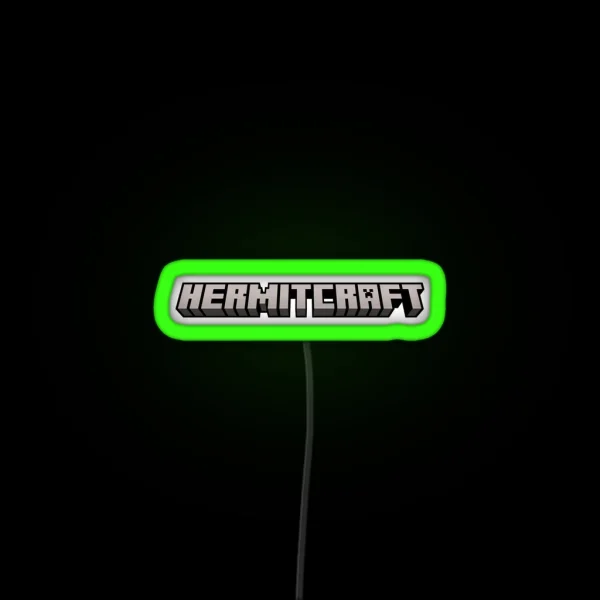 Hermitcraft RGB Neon Sign