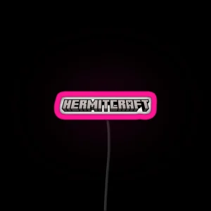 Hermitcraft RGB Neon Sign