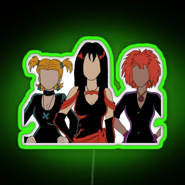 Hex Girls RGB Neon Sign