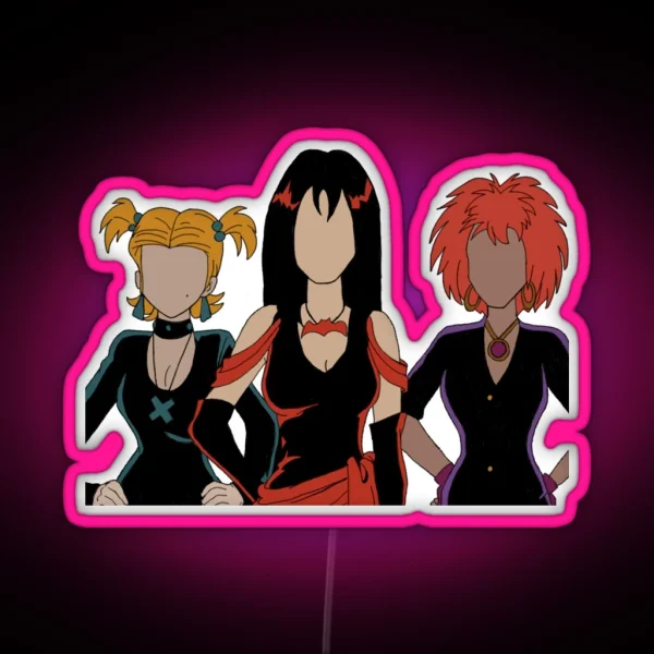 Hex Girls RGB Neon Sign