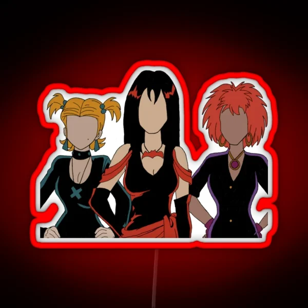 Hex Girls RGB Neon Sign