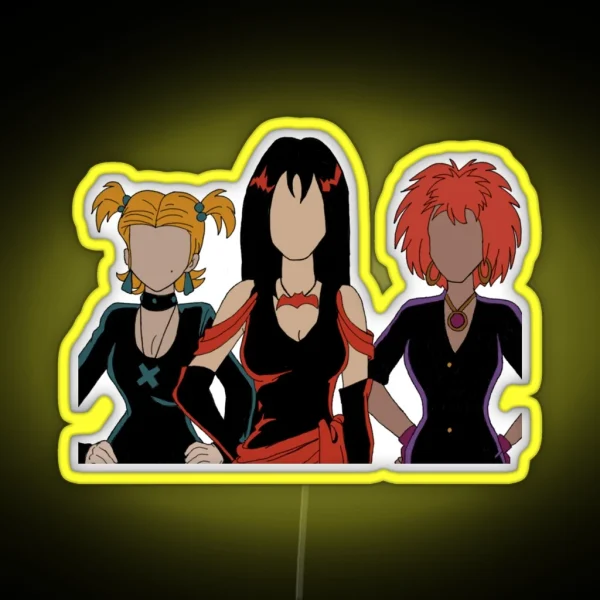 Hex Girls RGB Neon Sign