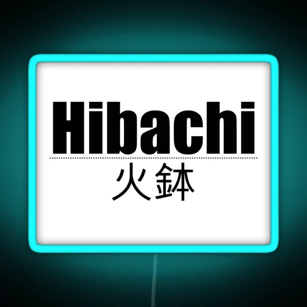 Hibachi RGB Neon Sign