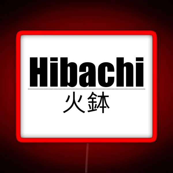 Hibachi RGB Neon Sign