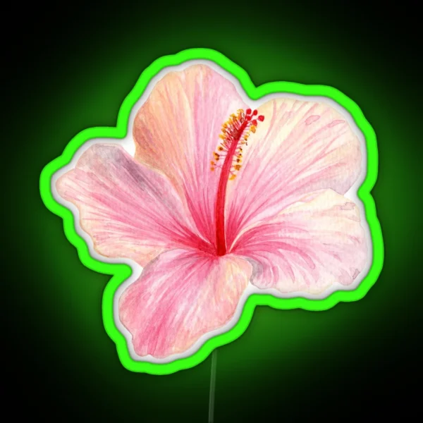 Hibiscus Led RGB Neon Sign