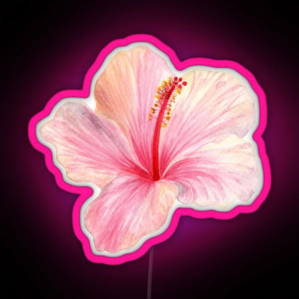 Hibiscus Led RGB Neon Sign