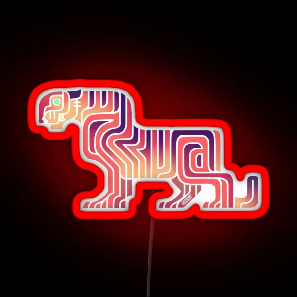 Hidden Tiger Alt RGB Neon Sign