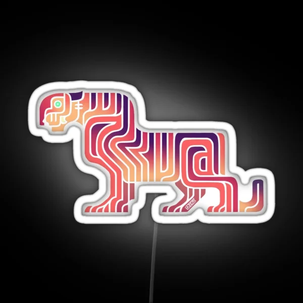 Hidden Tiger Alt RGB Neon Sign