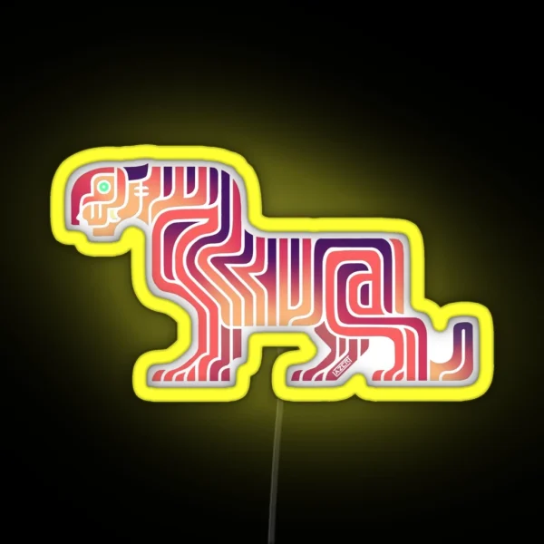 Hidden Tiger Alt RGB Neon Sign