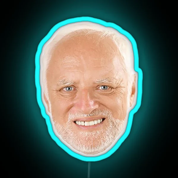 Hide The Pain Harold RGB Neon Sign