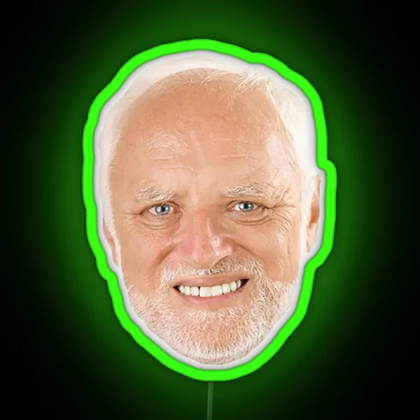 Hide The Pain Harold RGB Neon Sign