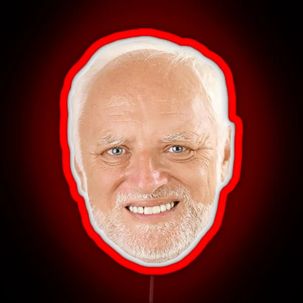 Hide The Pain Harold RGB Neon Sign